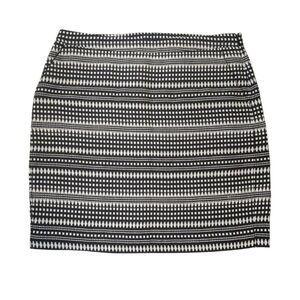 Banana Republic Black and White Pencil Skirt